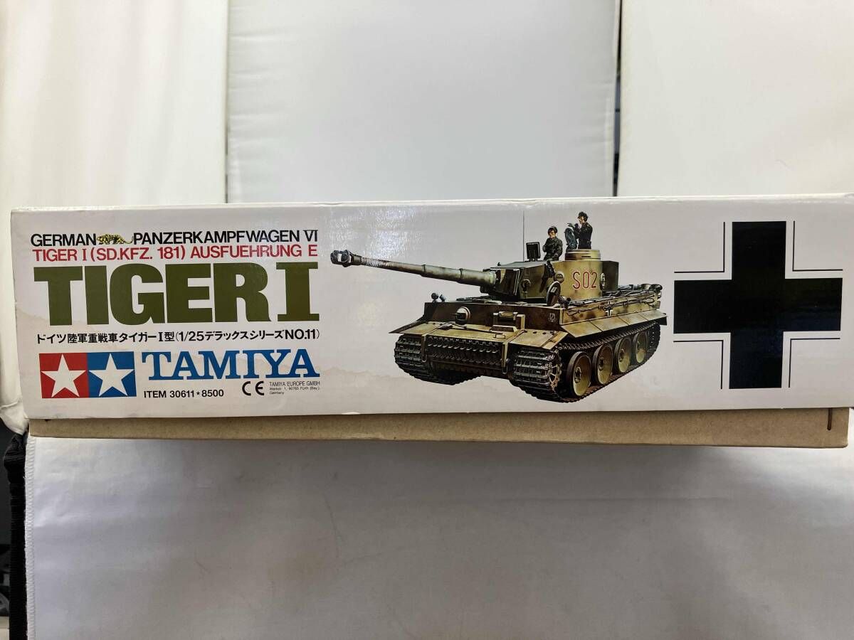 プラモデル タミヤ ドイツ重戦車 タイガｰI型 ディスプレイ 1/25 戦車