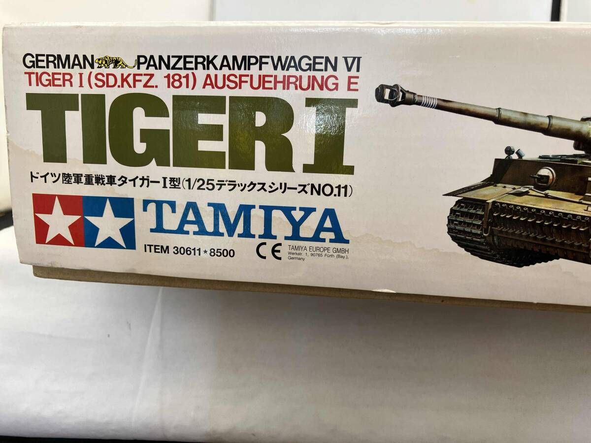 プラモデル タミヤ ドイツ重戦車 タイガｰI型 ディスプレイ 1/25 戦車