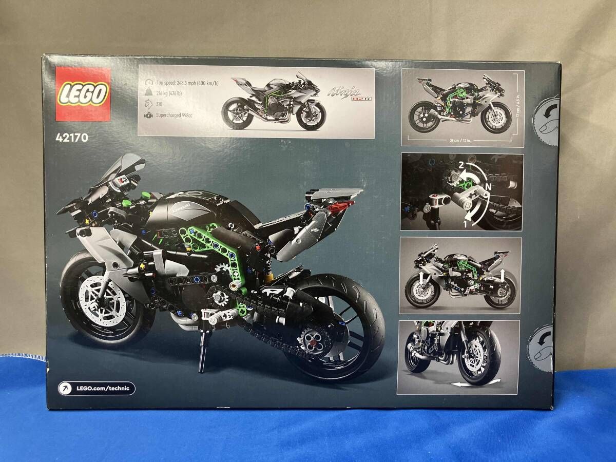 LEGO Kawasaki Ninja H2R バイク 「レゴ テクニック」 42170 - メルカリ