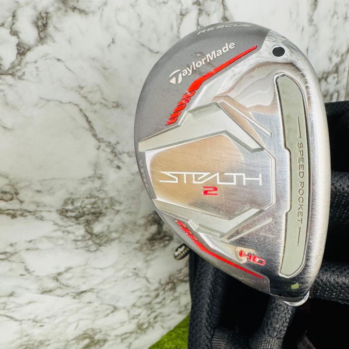 良品】TaylorMade テーラーメイド STEALTH2 HD RESCUE ステルス2 HD