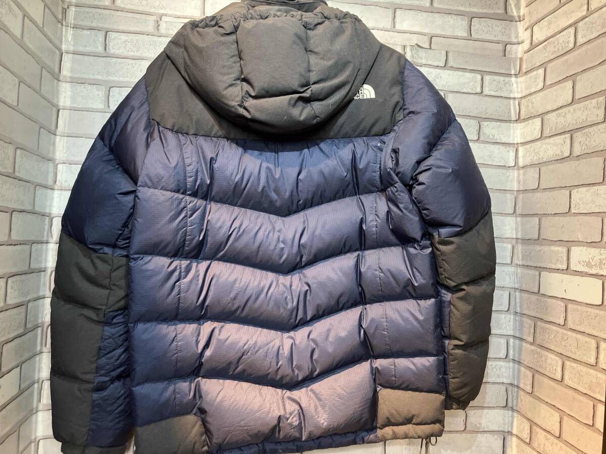 ザノースフェイス ダウンジャケット ネイビー Lサイズ 加古川店】 中古