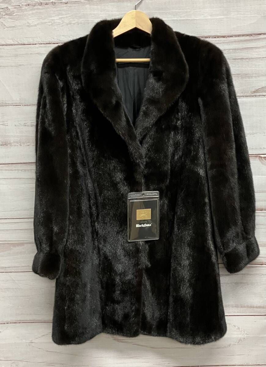 BLACKGLAMA ブラックグラマ ミンクコート SM63074 ダークブラウン系