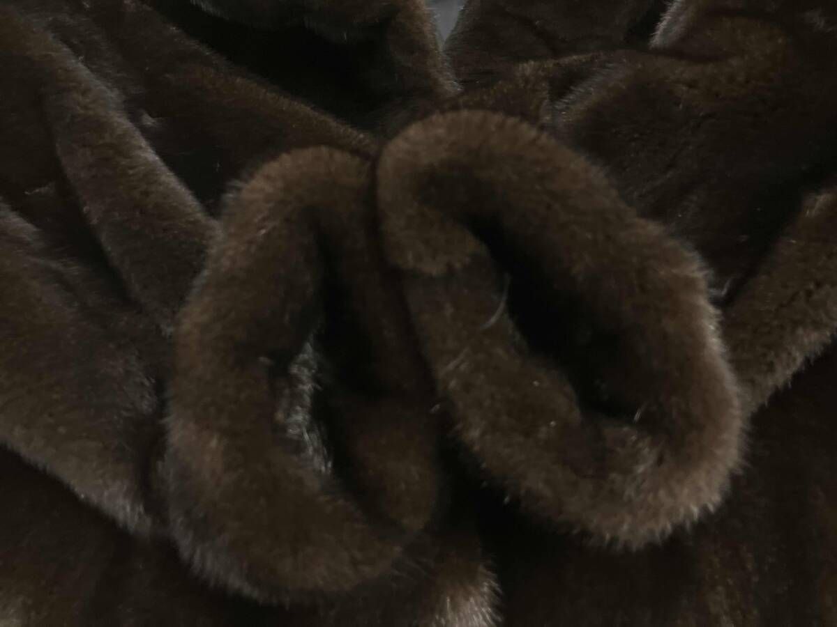 BLACKGLAMA ブラックグラマ ミンクコート SM63074 ダークブラウン系