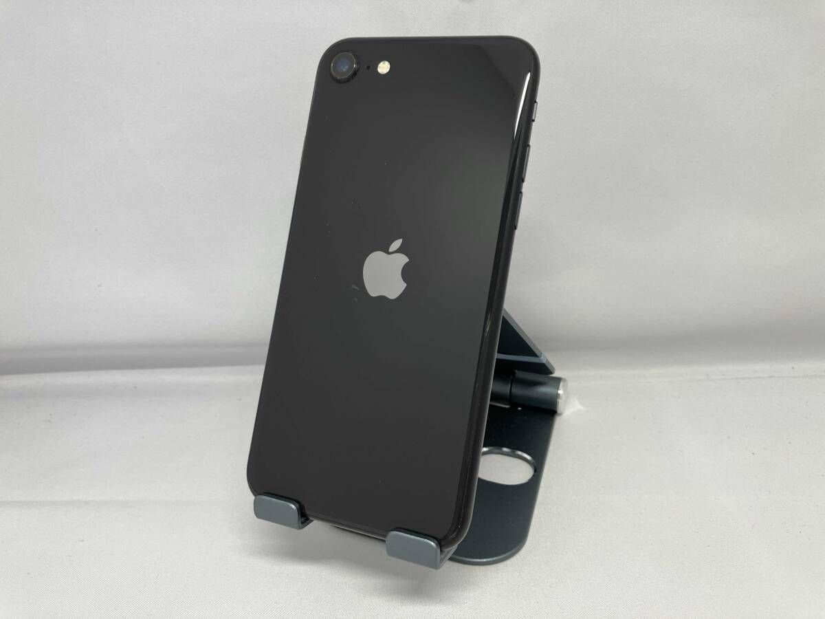 第2世代 iPhoneSE A2296 (MXD02J⁄A) 128GB ブラック 国内版SIM iPhone 