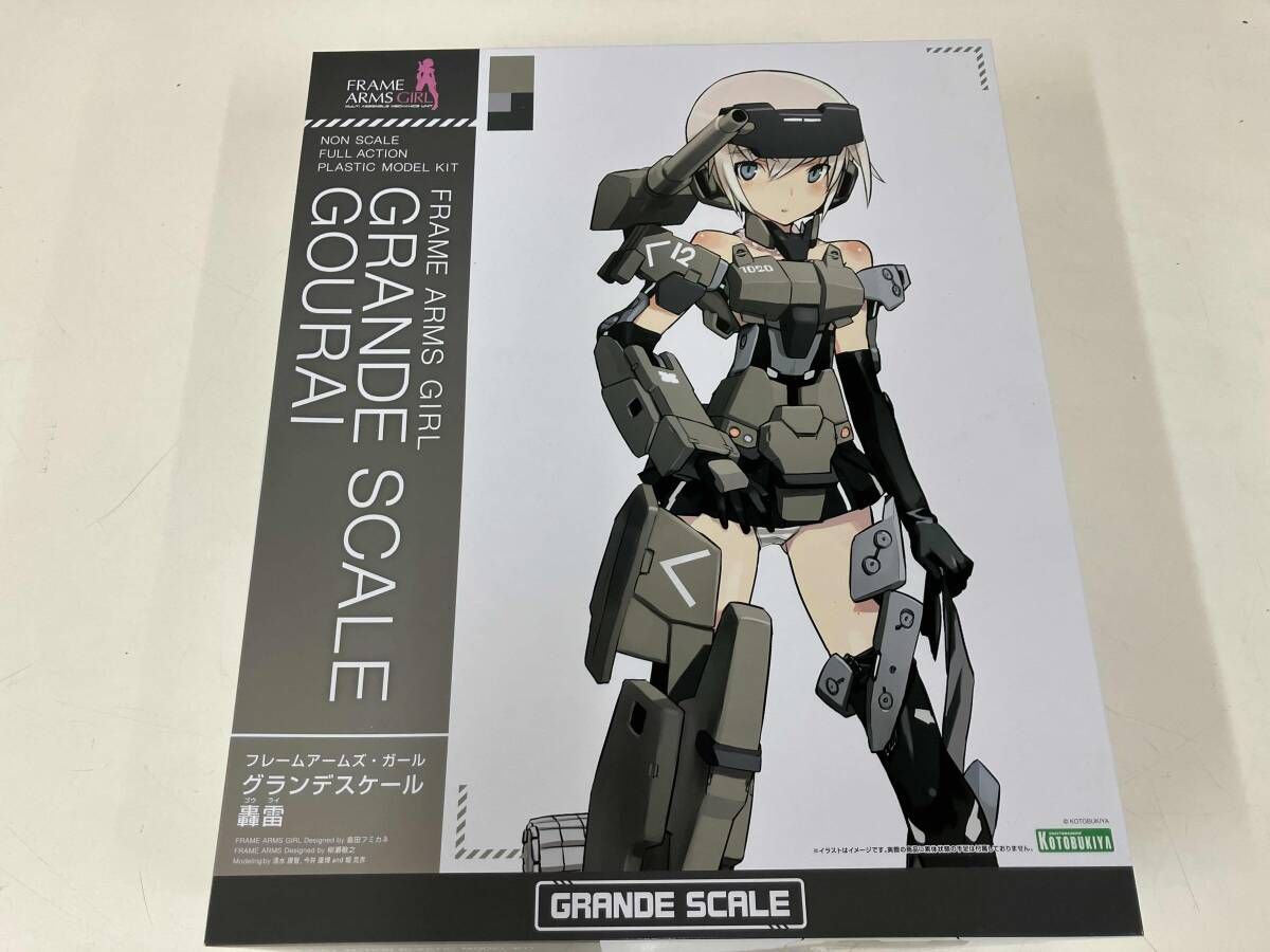 プラモデル (特典付き)コトブキヤ グランデスケｰル 轟雷 フレｰム 