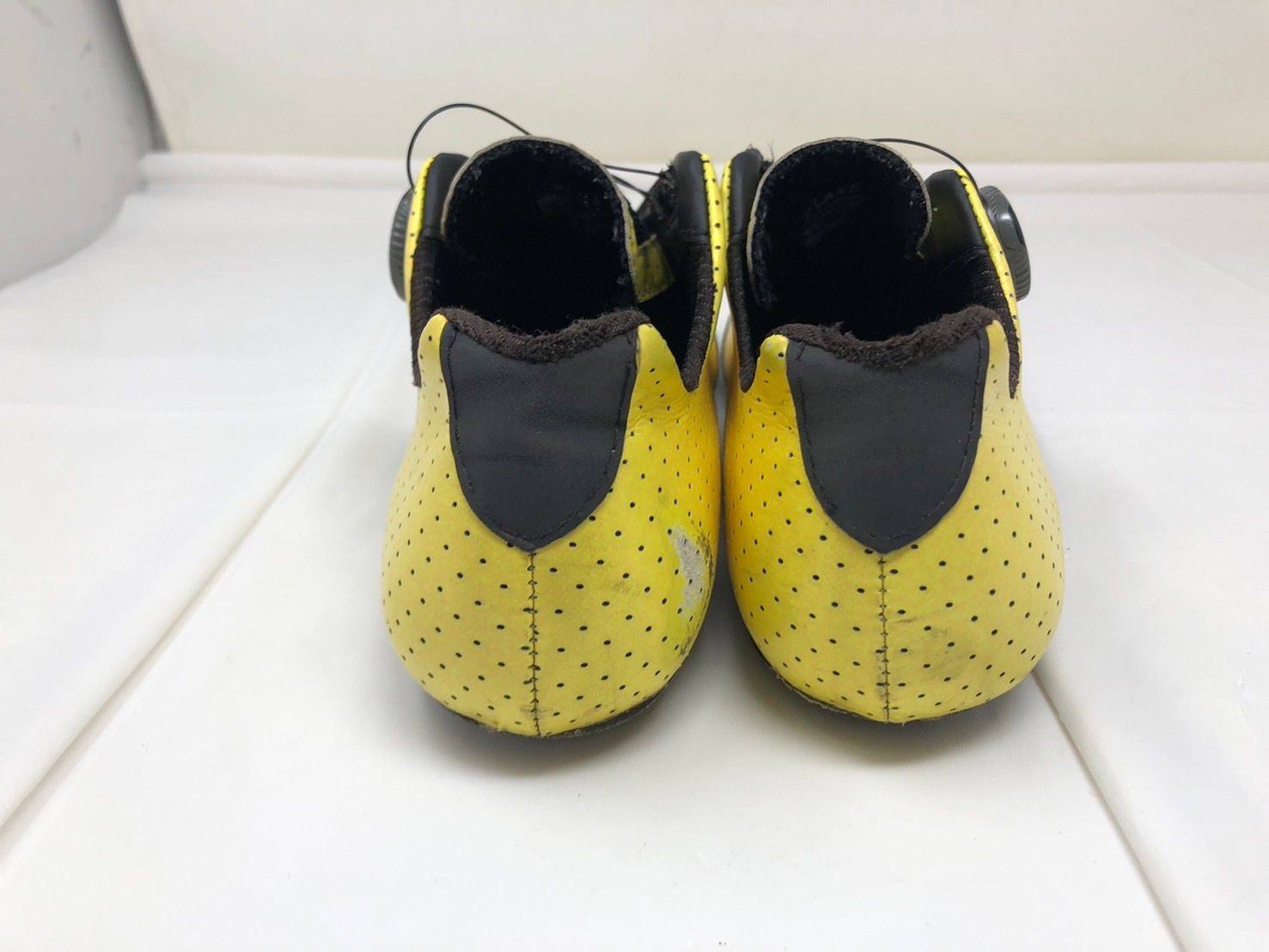 ◇LAKE ビンディングシューズ イエロー 41.0WIDE CX301 本体のみ 使用