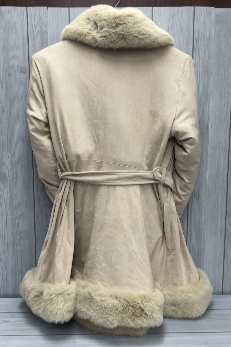 Darich ダーリッチ ファーボリュームフレアコート ファーコート