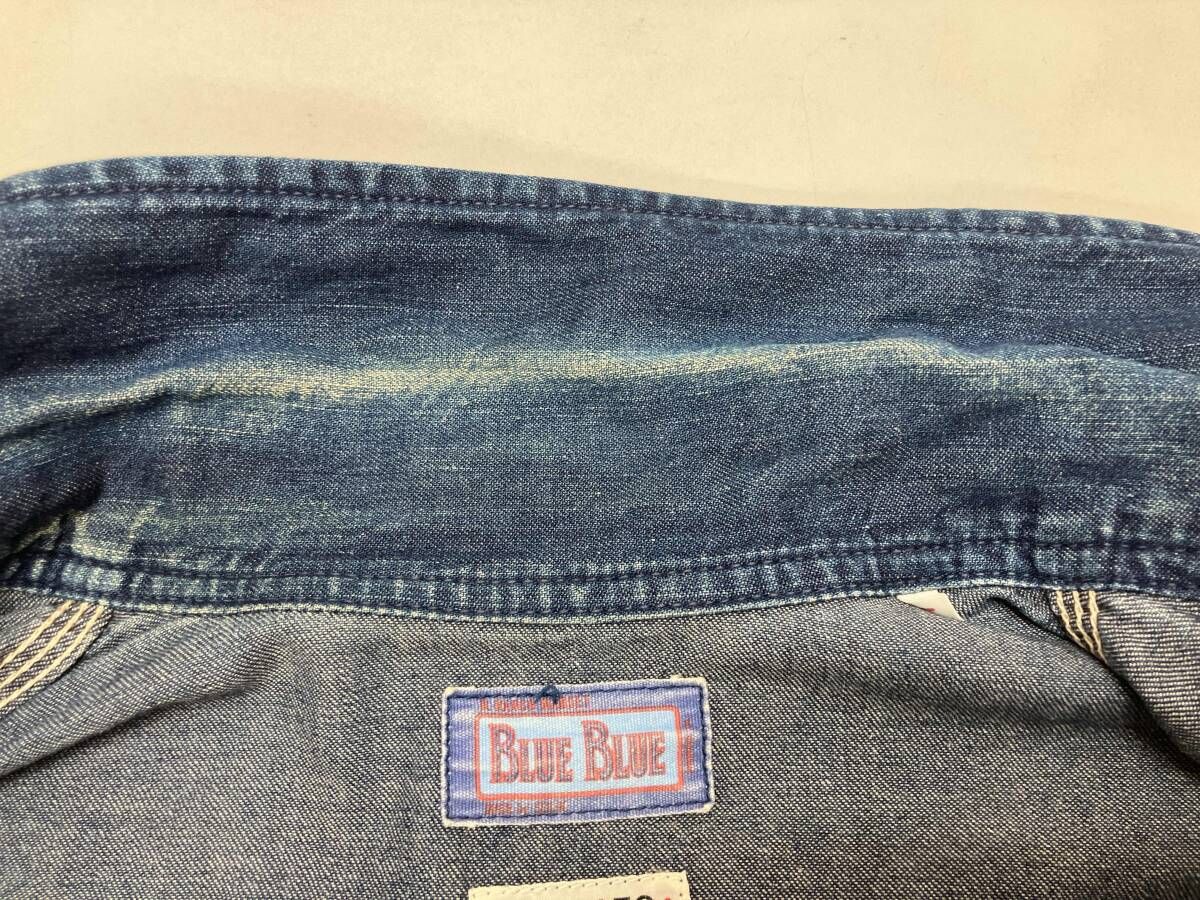 BLUE BLUE ブルーブルー デニムカバーオールジャケット サイズ2 - メルカリ