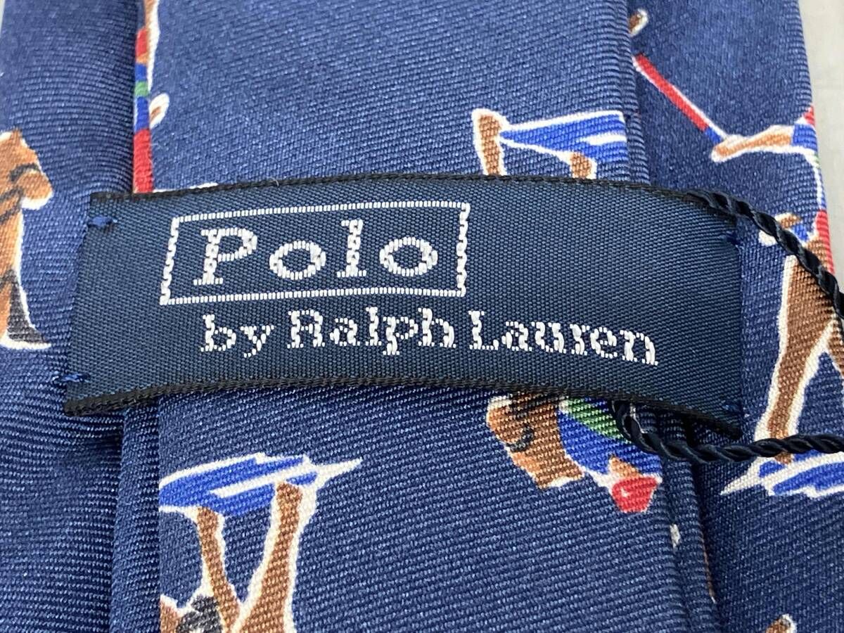 POLO RALPH LAUREN ポニー柄 ブルー 総柄 ラルフローレン 売れ筋