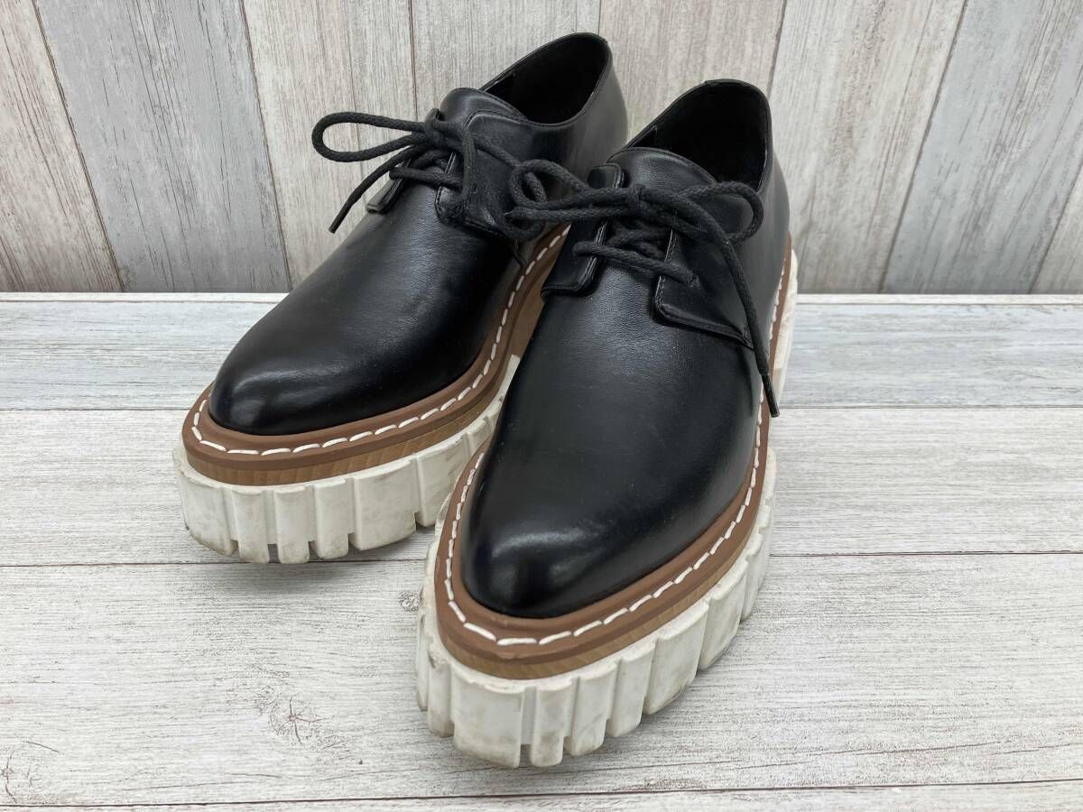 【極美品】ステラマッカトニー☆エミリー　オックスフォードレースアップシューズ 人気】ステラマッカトニー☆エミリー オックスフォードレースアップ