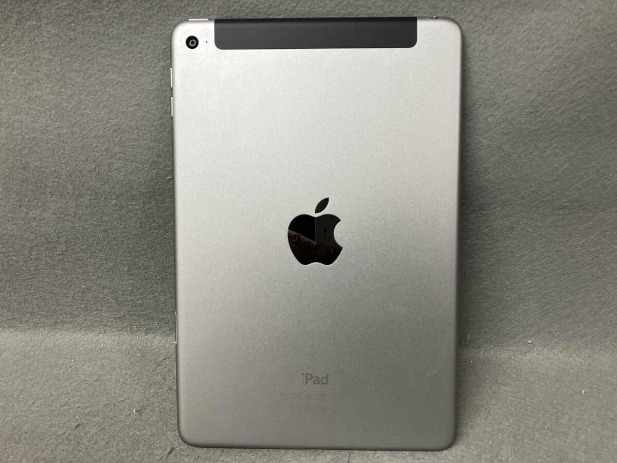 MK762J/A iPad mini 4 Wi-Fi+Cellular 128GB スペースグレイ au 初期化