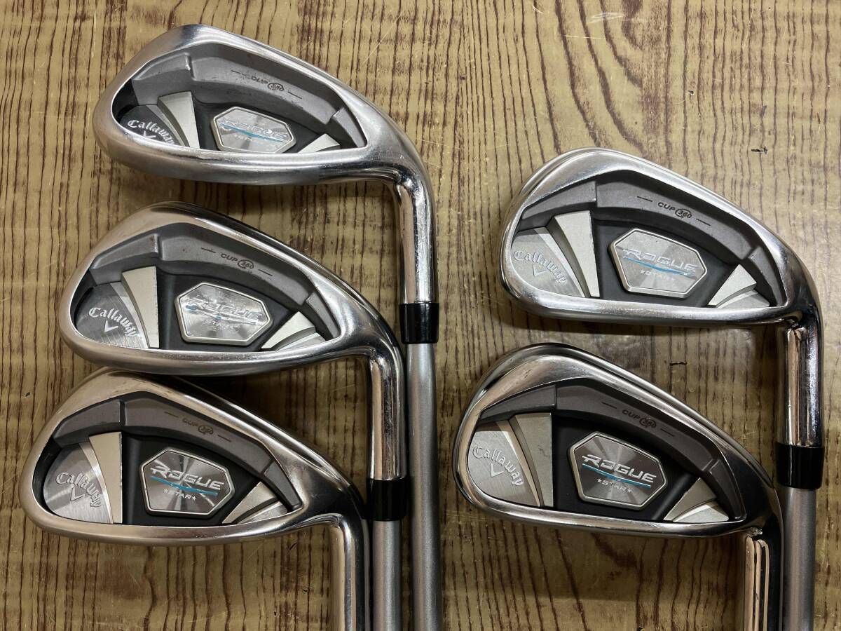 Callaway ROGUE STAR CF18 キャロウェイ ローグスター アイアン5本セット