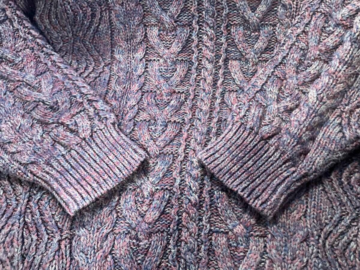 Eddie bauer エディーバウアー ニット 80s～90s 黒タグ アイルランド製 