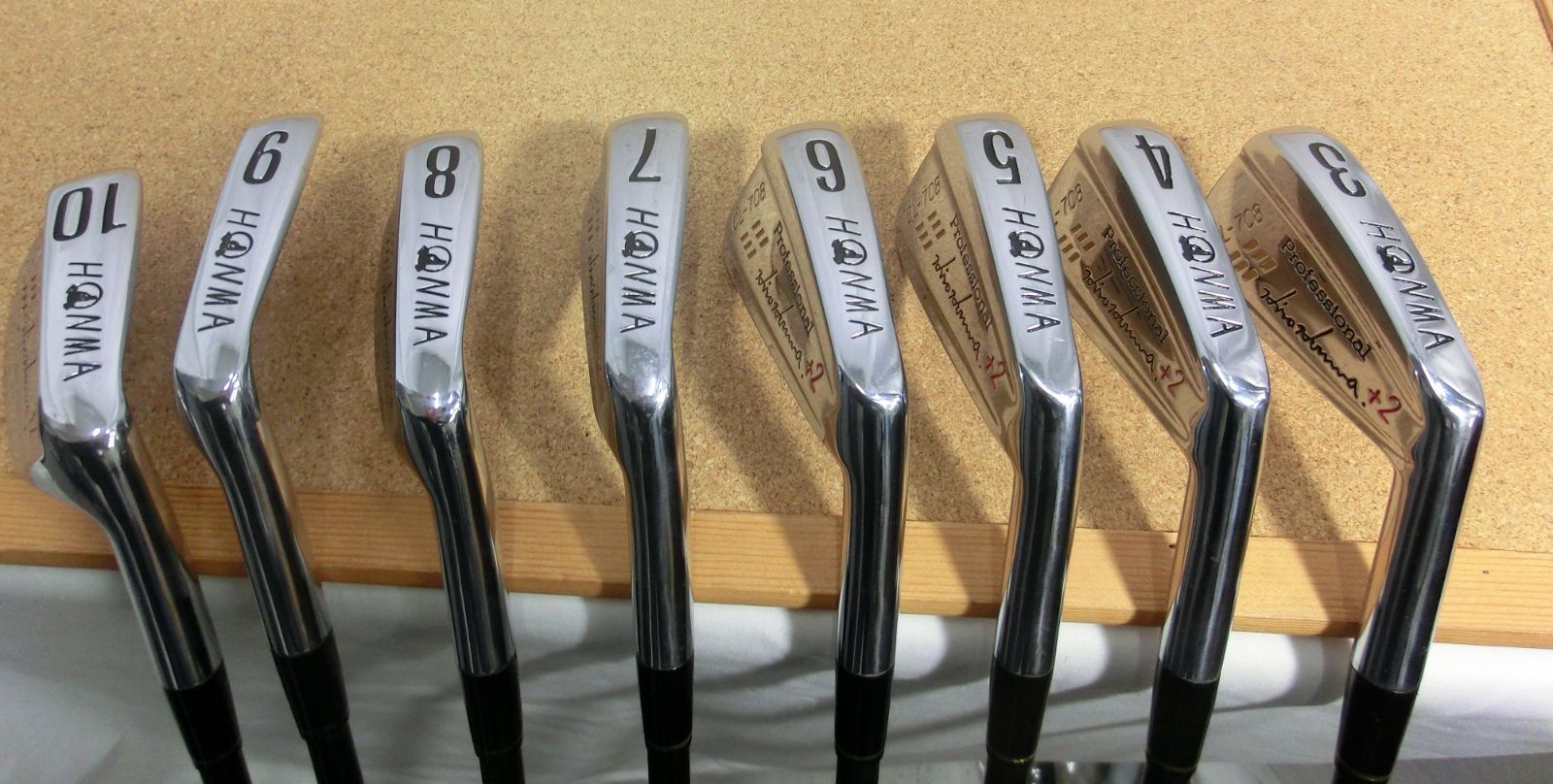 中古品 HONMA ホンマ アイアンセット 8本 CL-708 Professional+2