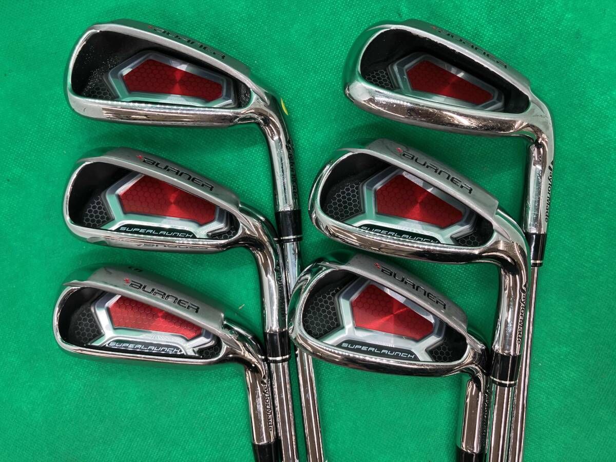 TaylorMade テーラーメイド BURNER SUPERLAUNCH アイアンセット 6本セット