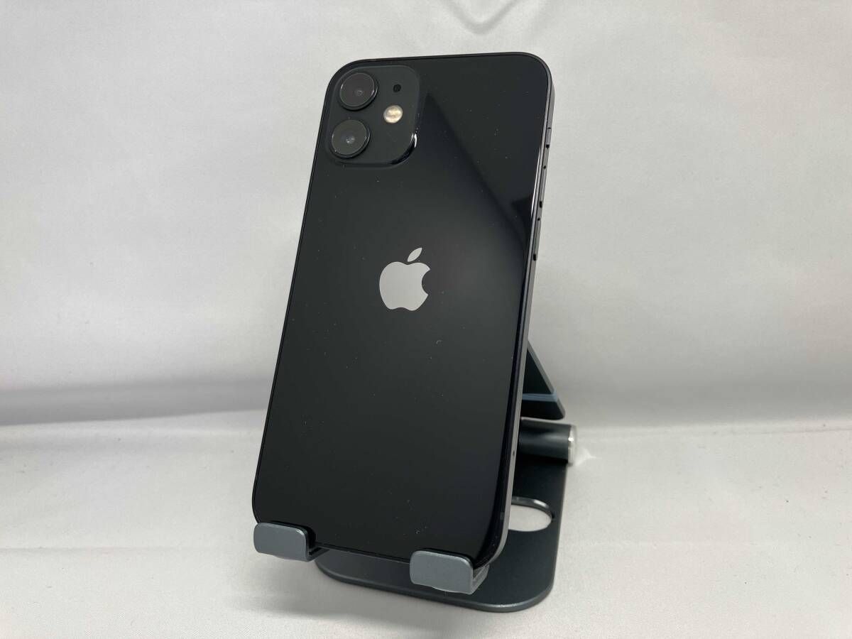 MGDJ3J/A iPhone 12 Mini 128GB ブラック SIMフリｰ