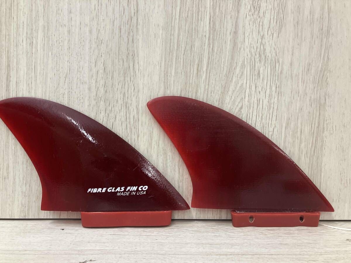 サーフボードフィン FIBRE GLAS FIN CO ツインフィン - メルカリ