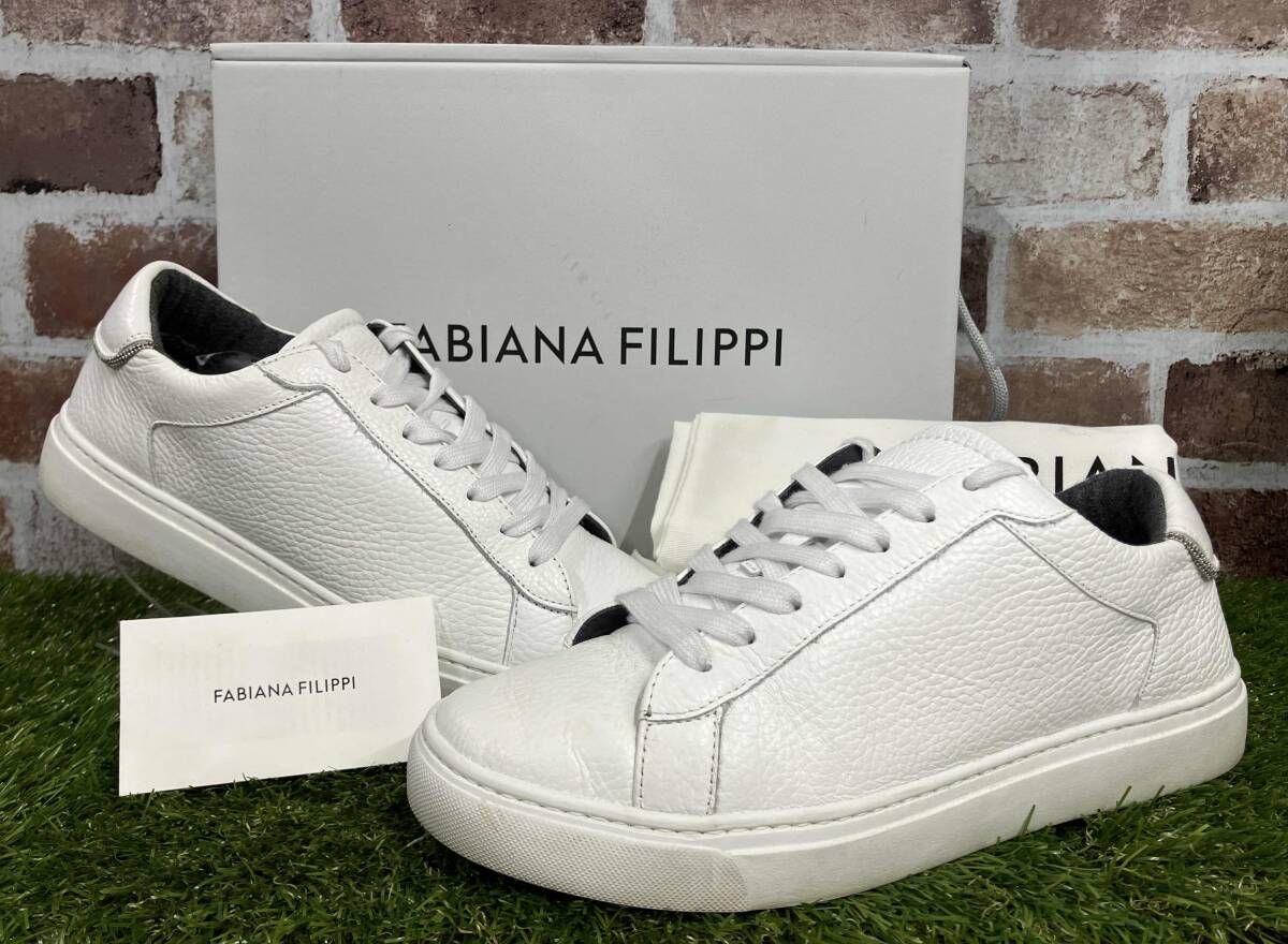 未使用  ファビアナ　フィリッピ　スニーカー FABIANA FILIPPI/ファビアナ フィリッピ/スニーカー/ホワイト
