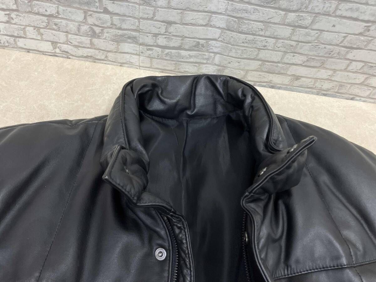 COMME CA DU MODE コムサデモード メンズ ダウンジャケット レザー