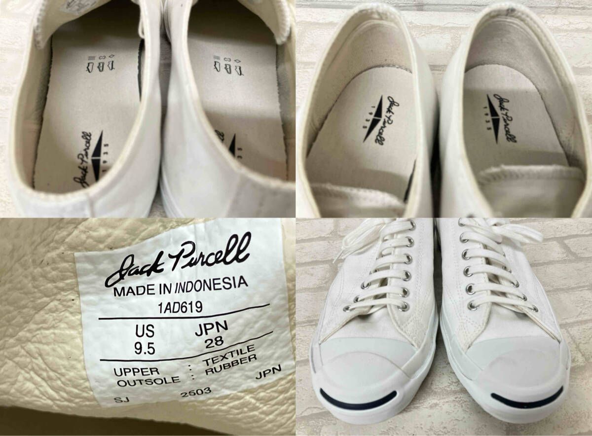CONVERSE JACK PURCELL 1AD619ジャックパーセル スニーカー ホワイト 