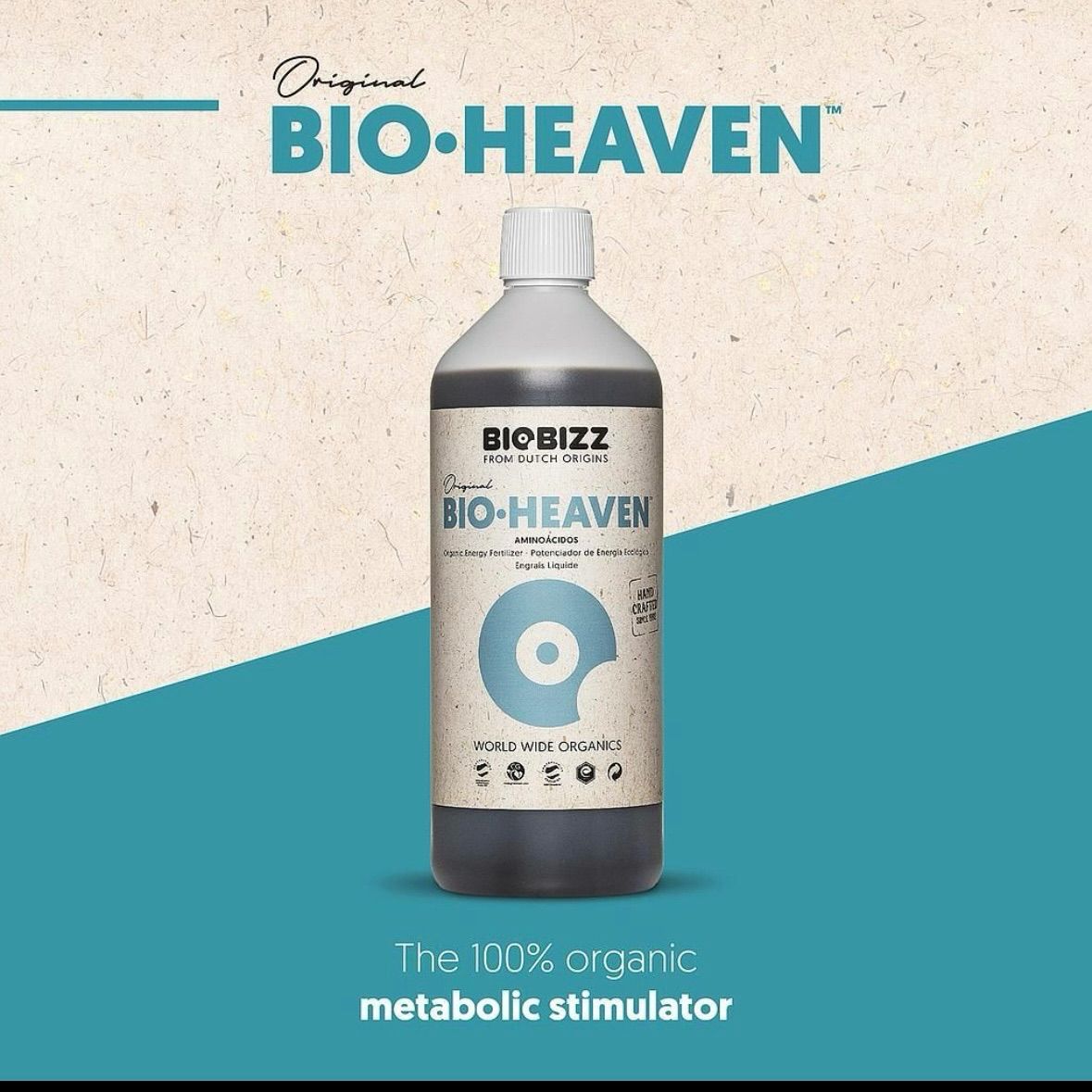 バイオビズ BioBizz BIO-HEAVEN 1L 厳選されたアミノ酸を含む