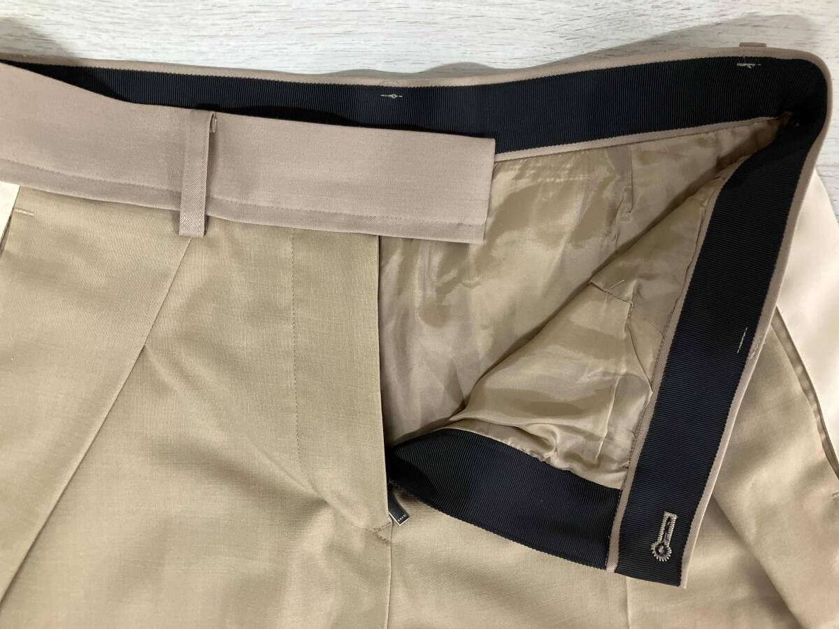 sacai サカイ 20-04824 Suiting Wide Pants ワイドパンツ ジッパー