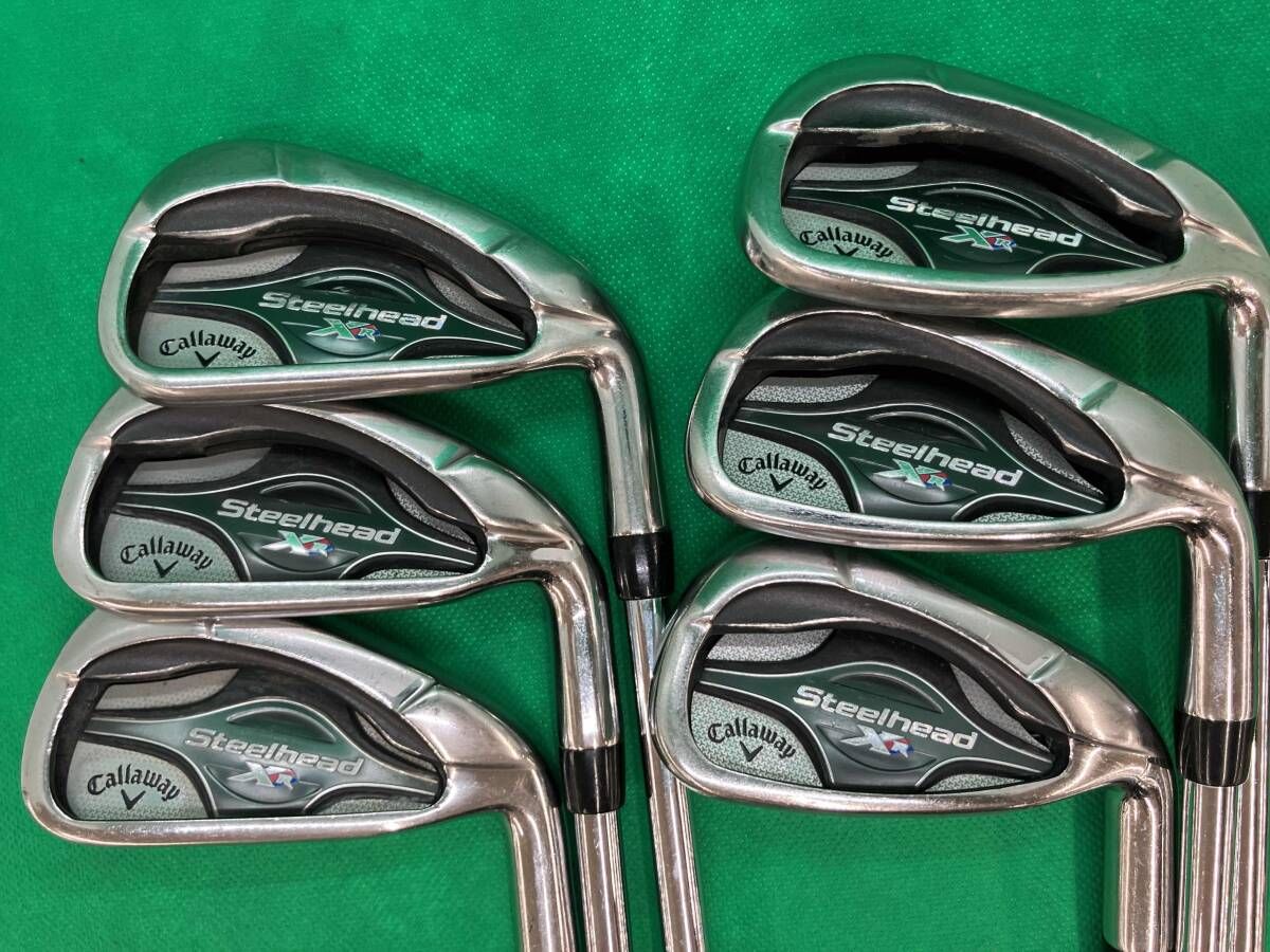 Callaway XR アイアンセット 6本セット Callaway キャロウェイ STEELHEAD XR アイアンセット 6本セット - メルカリ