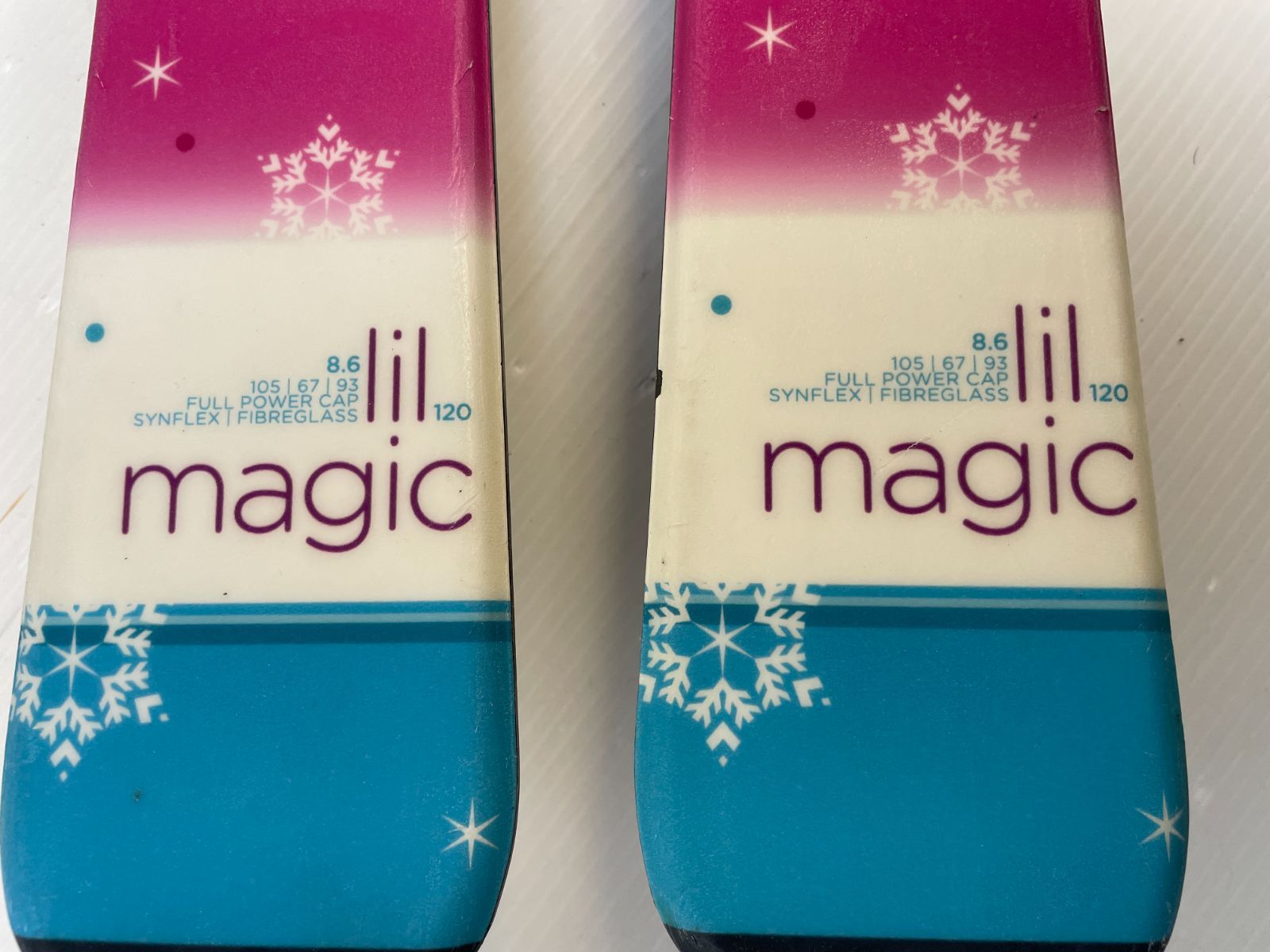 ◆ Jr スキー ELAN lil magic 120 cm ジュニア 子供 向 ◇メンテ済◇ Jr スキー ELAN lil magic 120 cm ジュニア 子供 向