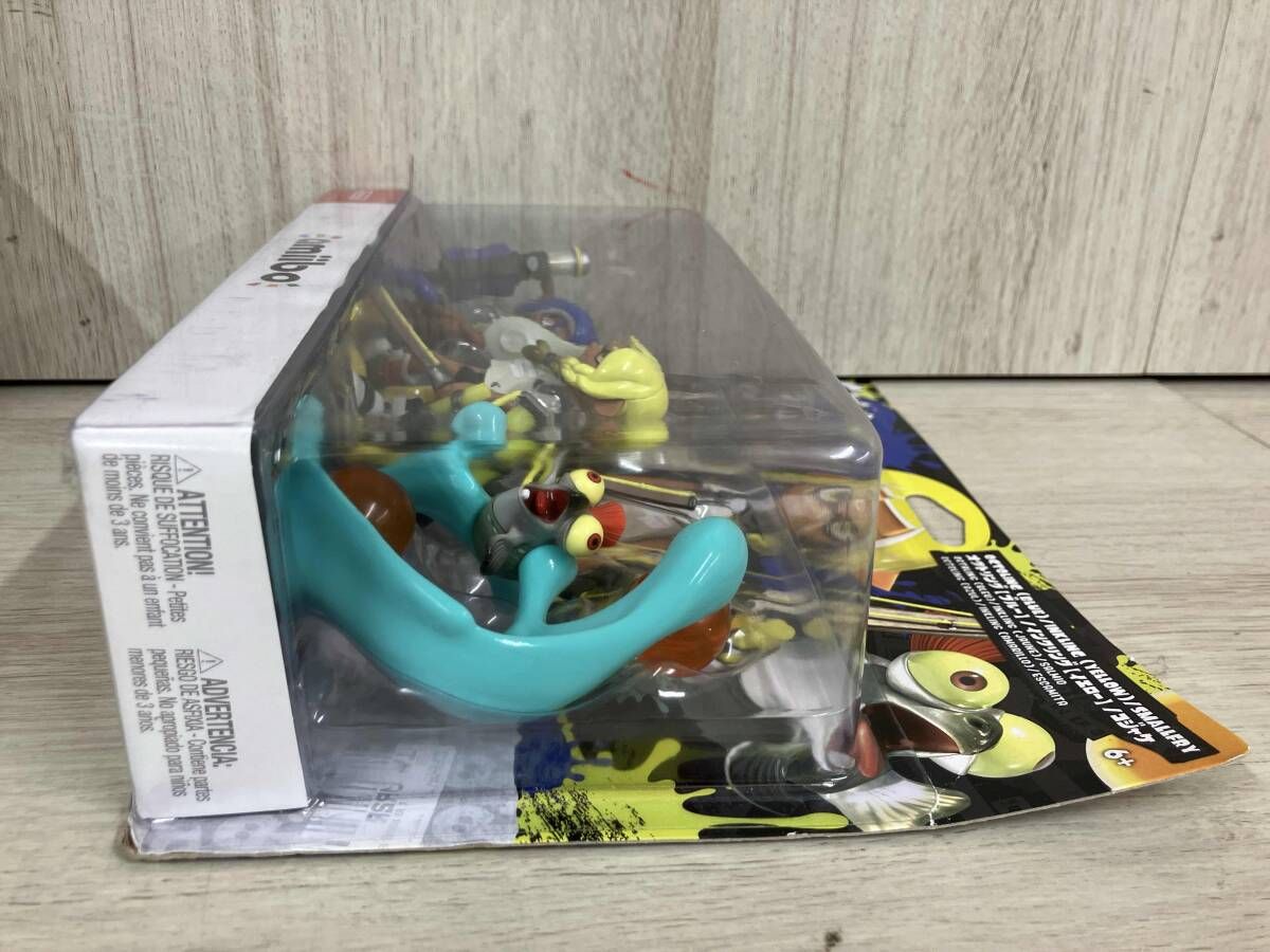 未開封品】 【※※※】amiibo トリプルセット【インクリング(イエロｰ