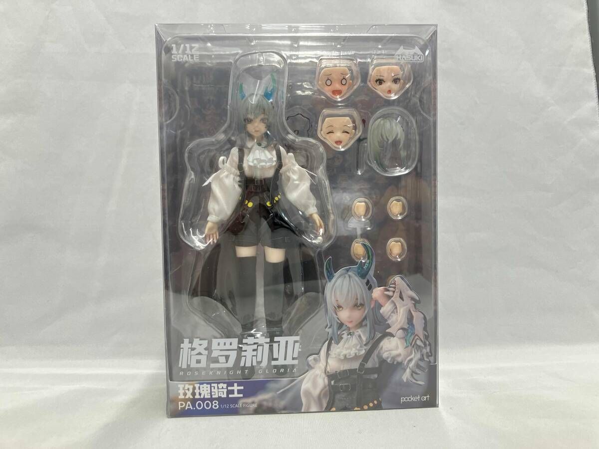 ジャンク HASUKI ロｰズナイト グロｰリア 1/12 pocket artシリｰズ PA008