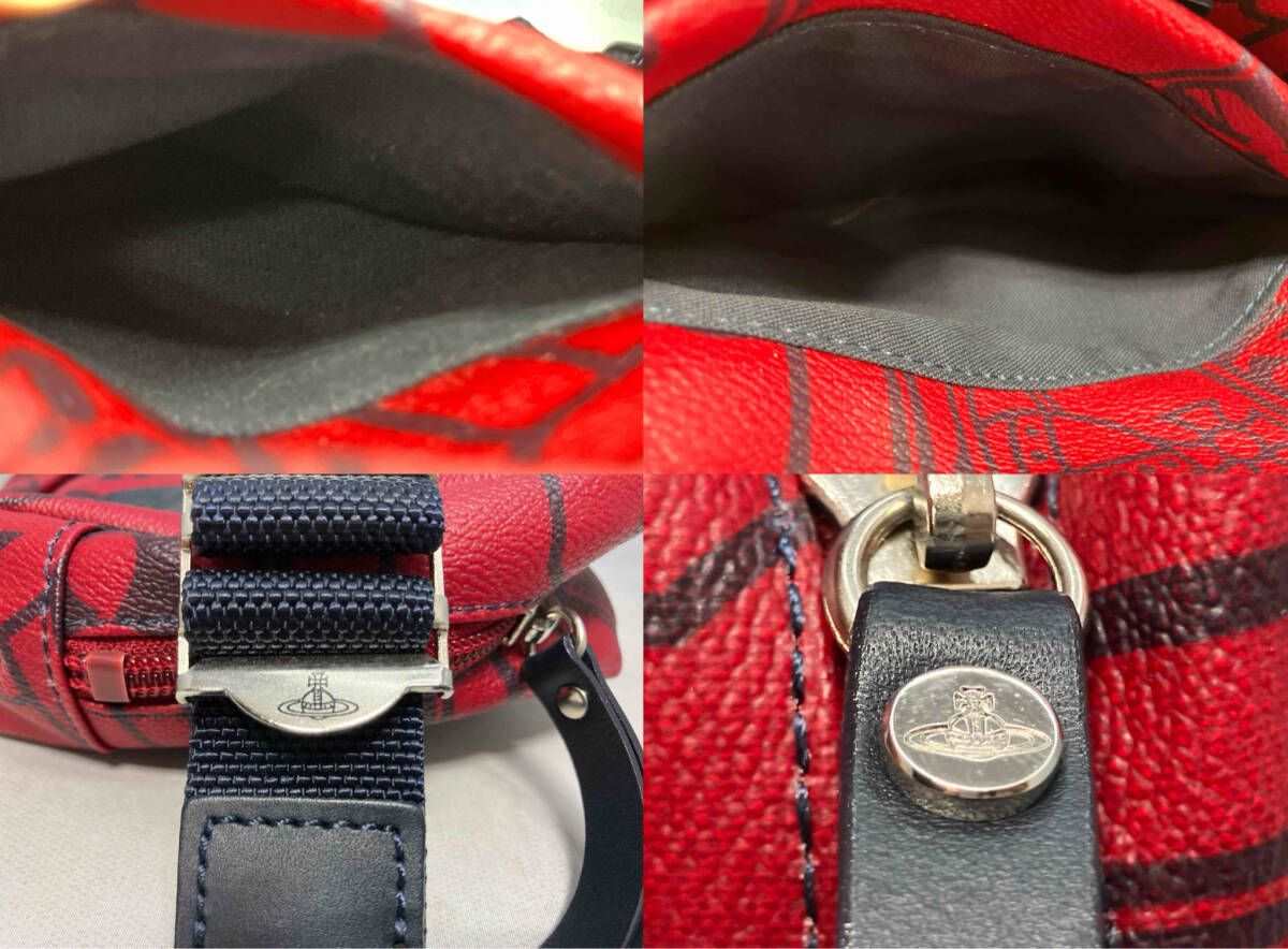 Vivienne Westwood ボディバッグ レッド レザー 【公式通販】