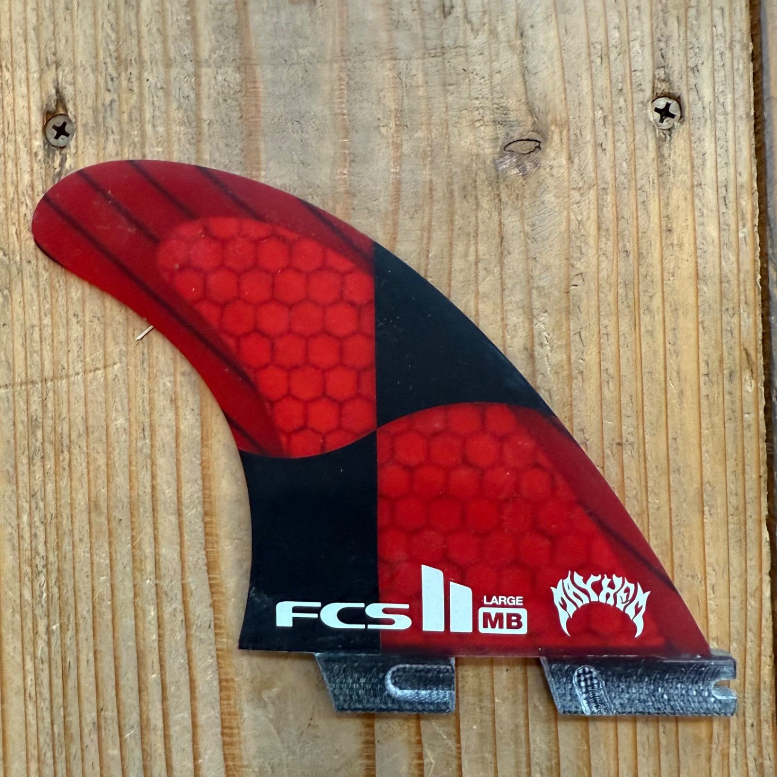 新品 未使用 FCS2 バラ売り センターフィン LARGE MB Matt Biolos