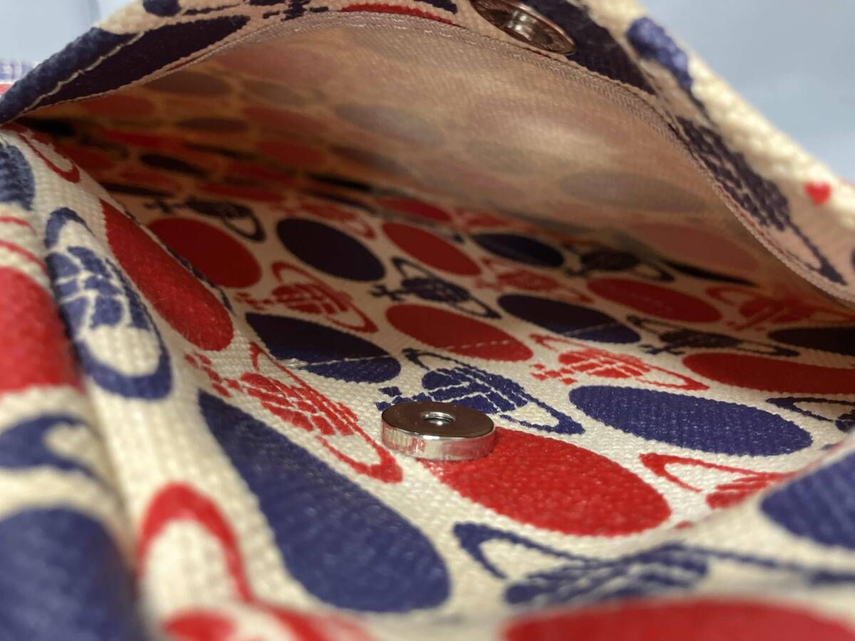 Vivienne Westwood ボディバッグ レッド ブルー オーブ 総柄 【公式通販】
