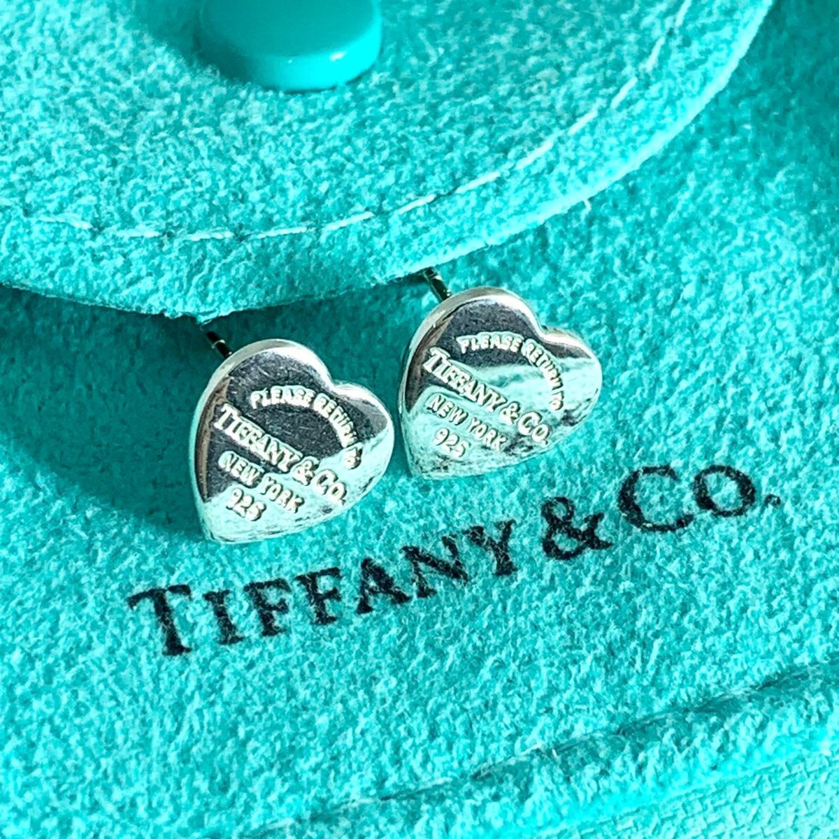 ティファニー リターントゥ ハート ピアス シルバー 925 XD2 - メルカリ