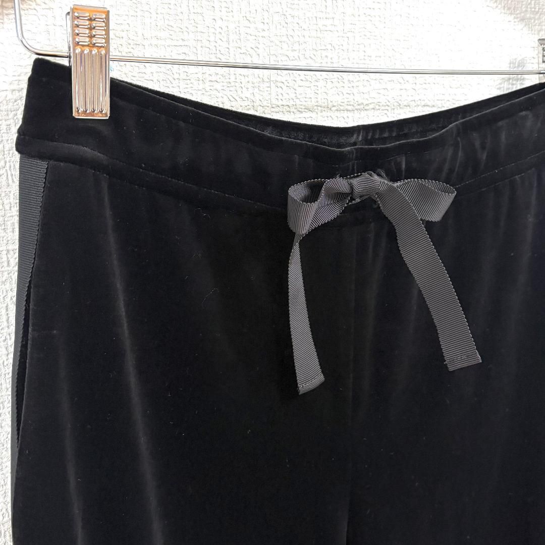 美品】 FOXEY NEW YORK サイドラインゆったりベロアパンツ 38 - メルカリ