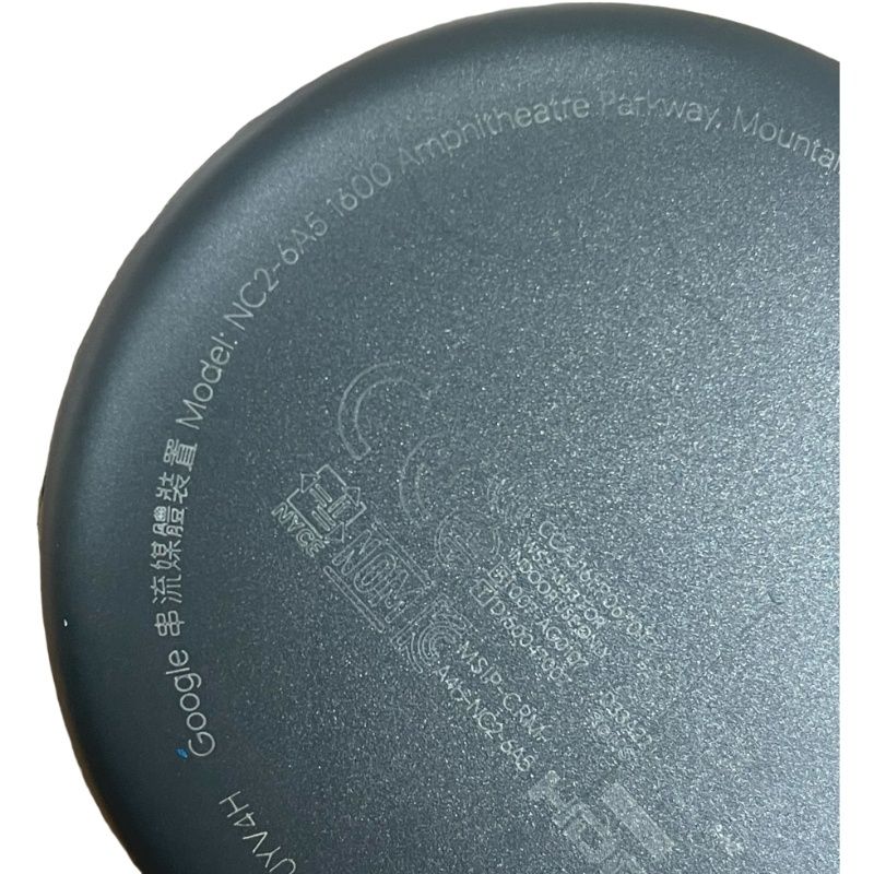 新品同様 Google Chromecast 正規品 第三世代 チャコール ② Google Chromecast 第3世代 NC2-6A5 1600 チャコール 動作未確認 家電