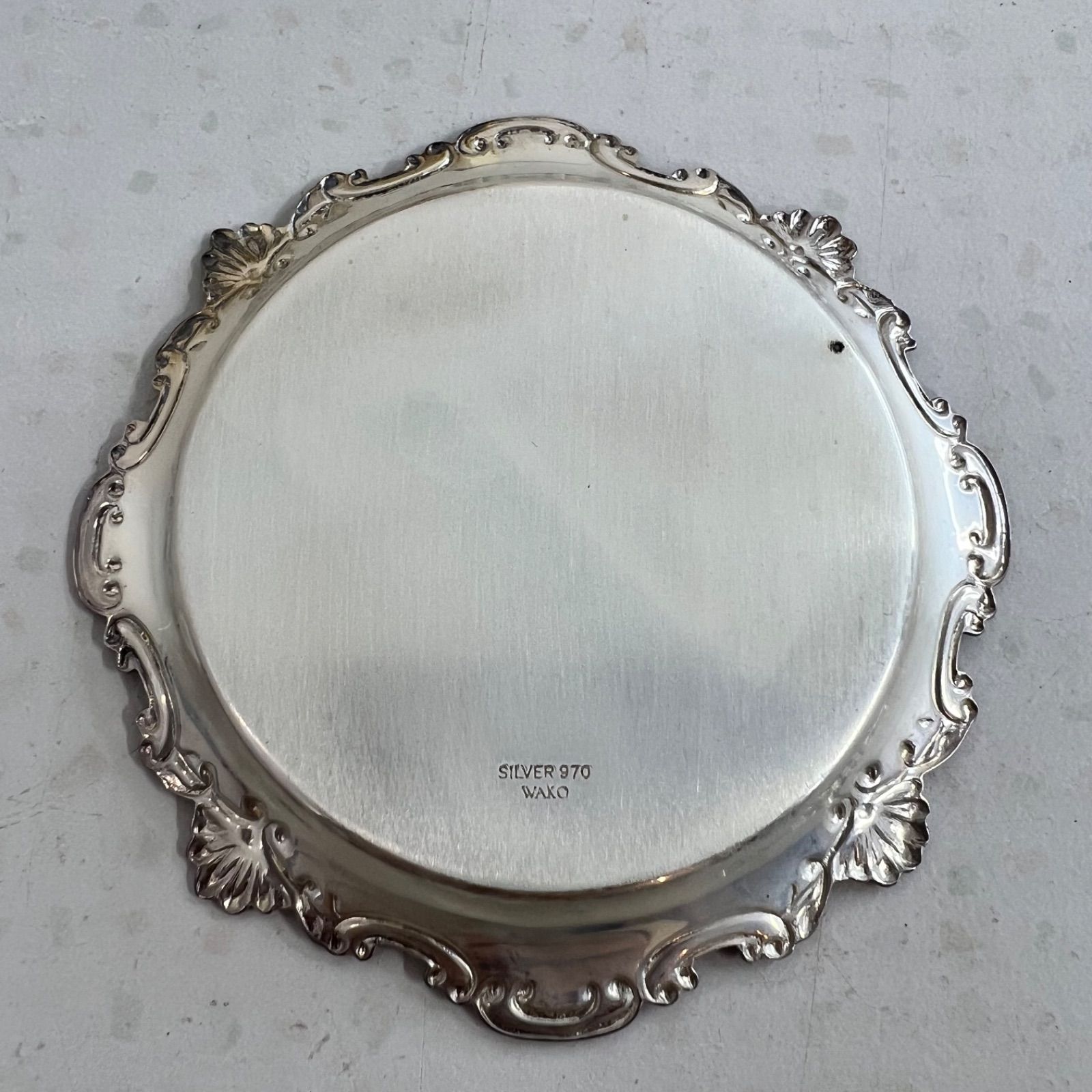 銀座和光 WAKO ティーストレーナー 銀製品 SILVER970 シルバー 未使用】銀座和光 WAKO ティーストレーナー 銀製品 SILVER970 シルバー