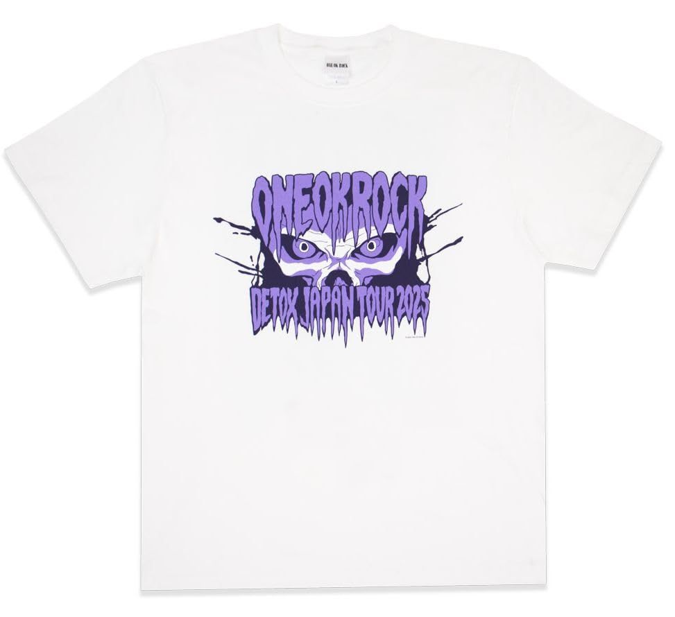 ワンオクロック ワンオク 2025 DETOX JAPAN グッズ Tシャツ G (S) [S
