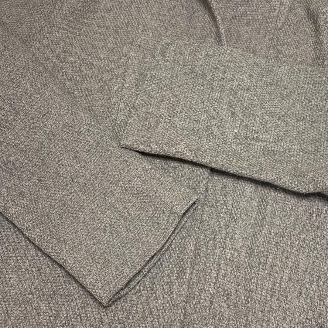 レディース evam eva ロングガウン コート ウール×ナイロン 2 グレー 無地