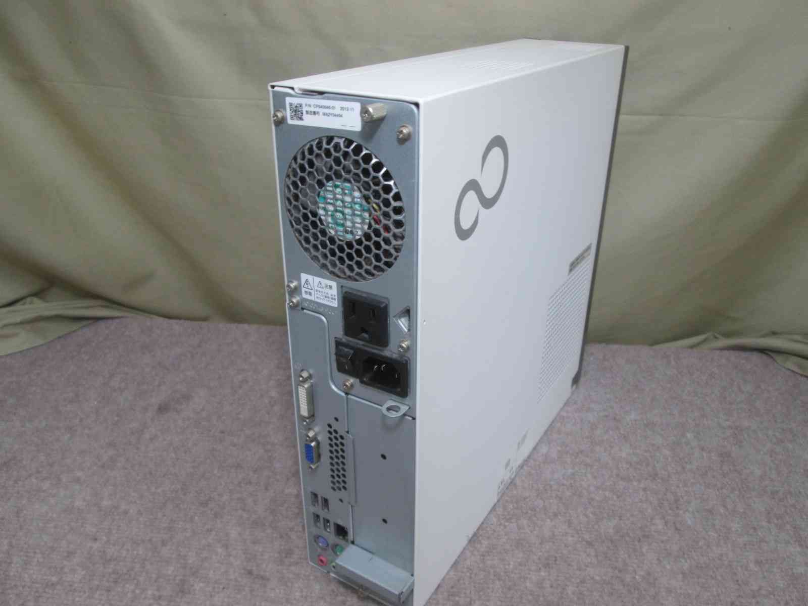 富士通 ESPRIMO D551/FX【Core i3 3220】 【Windows10 Pro】MS 365 