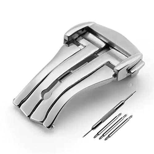 Nywing] 18mm 20mm オメガ尾錠 OMEGA ステンレス鋼 腕時計ベルトD