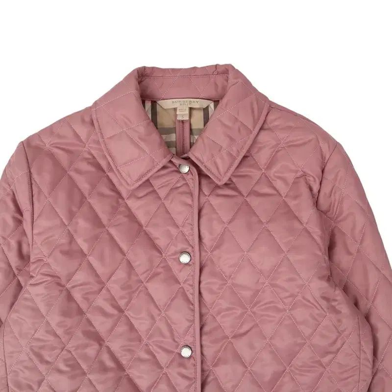 バーバリー 新モデル ライト ピンク キルティング ジャケット - メルカリ