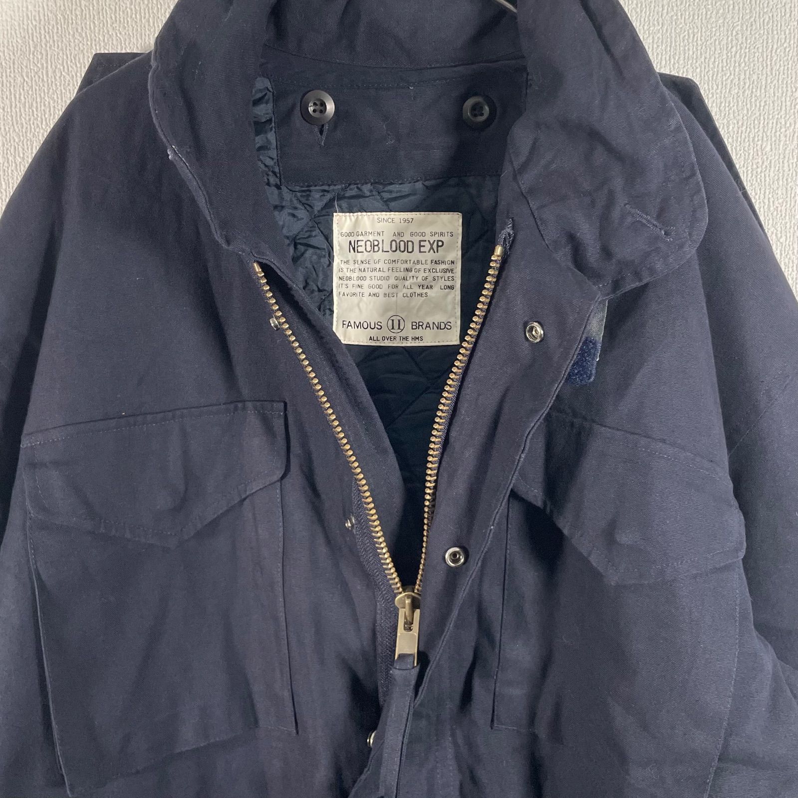 Japanese Vintage NEOBLOOD EXP M-65 フィールドジャケット ライナー付