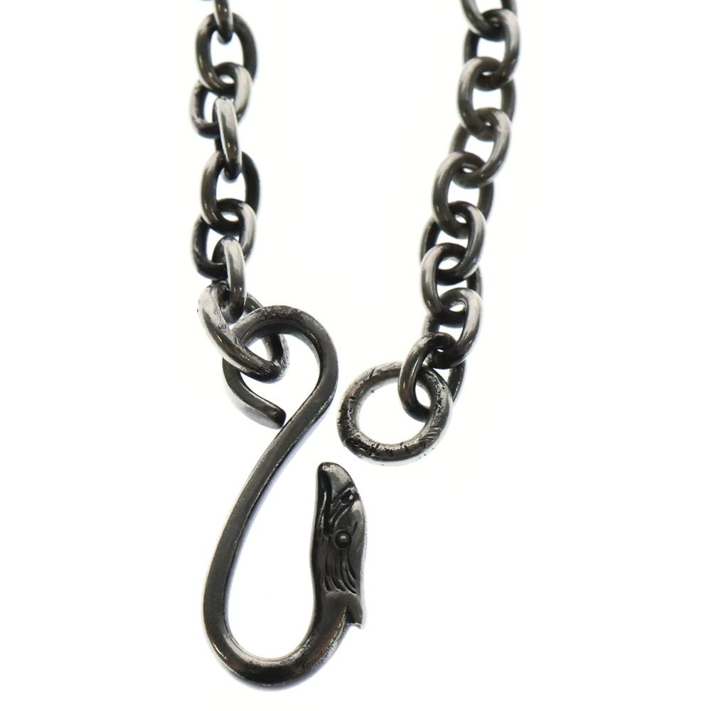 goro's (ゴローズ) イーグルフック太丸チェーンネックレス シルバー