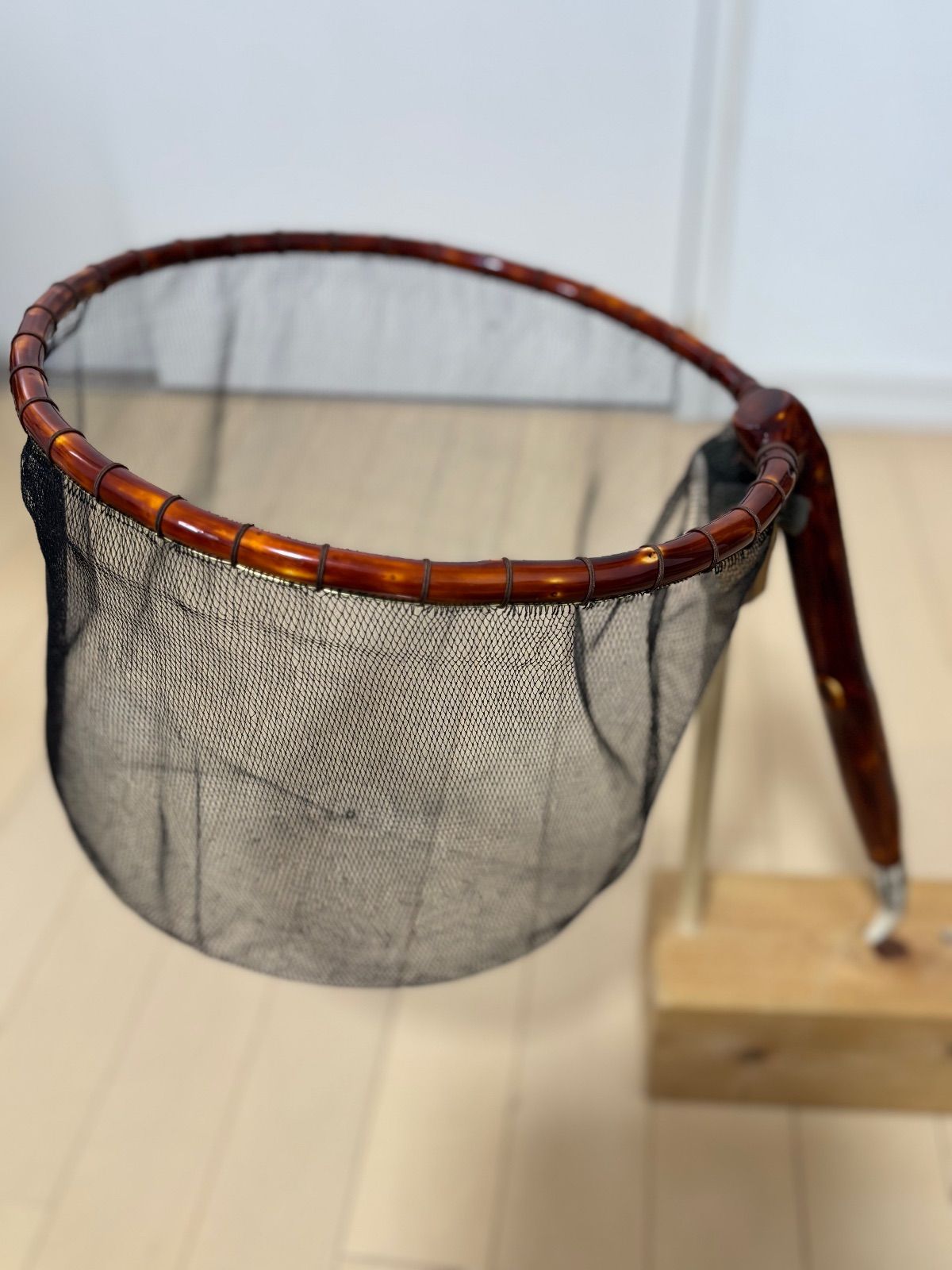 新作渓流タモAB級 ※シミズ2.5mm目手すき替網付(径27C)No.82717AB