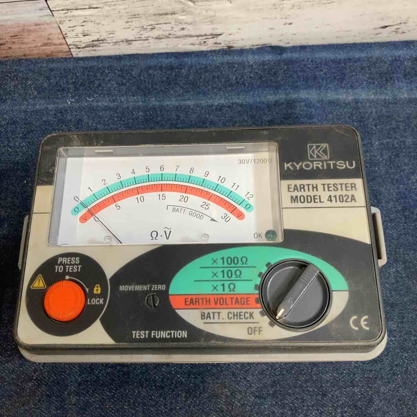 現状品】共立電気計器 接地抵抗計 4102A 動作未確認【八潮店】 - メルカリ