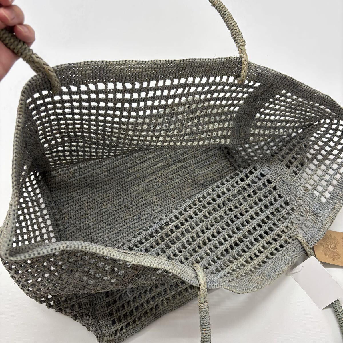 新品 MADE IN MADA メイドインマダ 大容量 カゴ トート バッグ HIT BAG