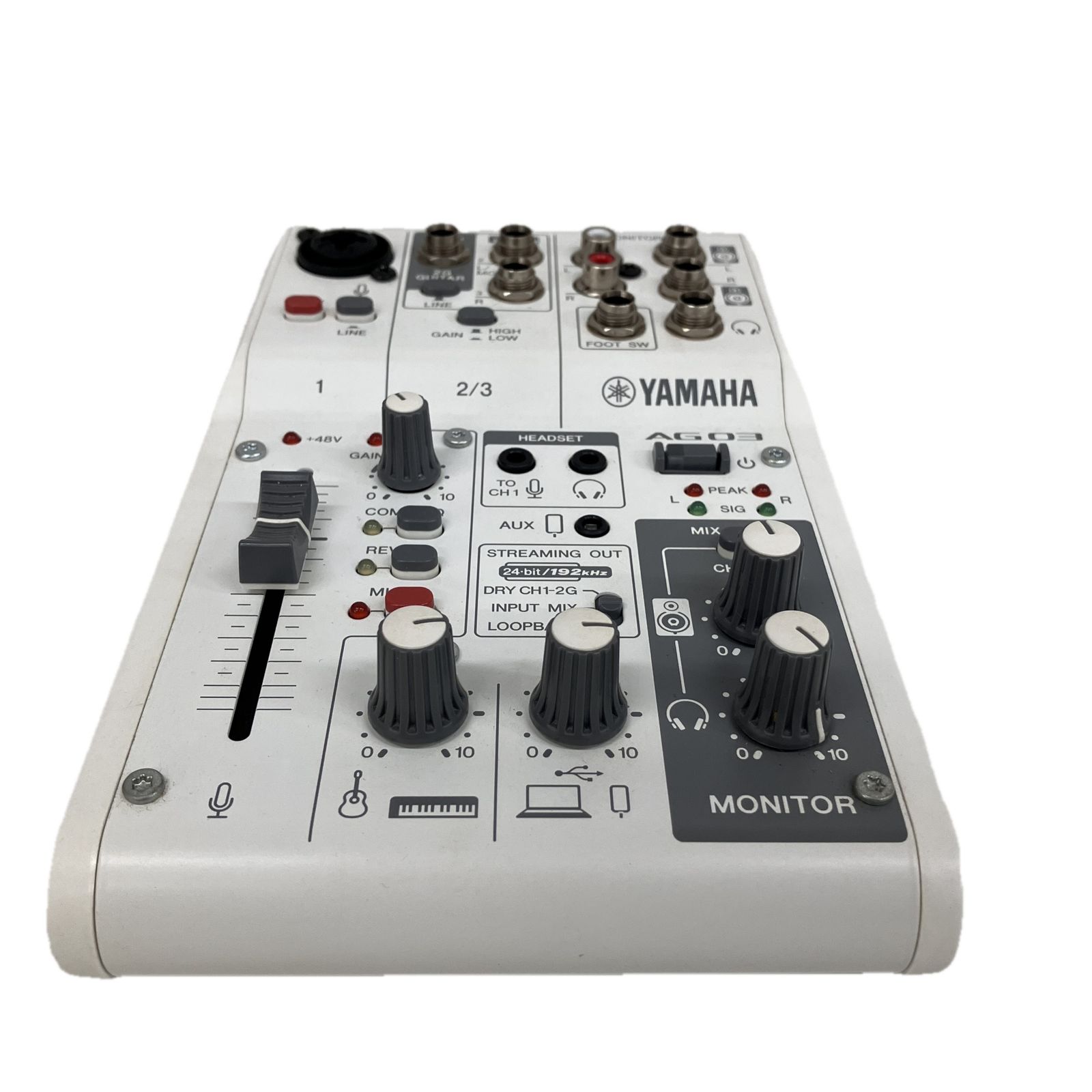 未使用 YAMAHA AG03MK2 ライブストリーミングミキサー ヤマハ ライブストリーミングミキサー AG03MK2 配信 実況Vtuber Amazon