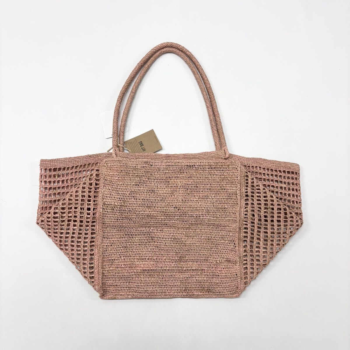 新品 MADE IN MADA メイドインマダ 大容量 カゴ トート バッグ HIT BAG