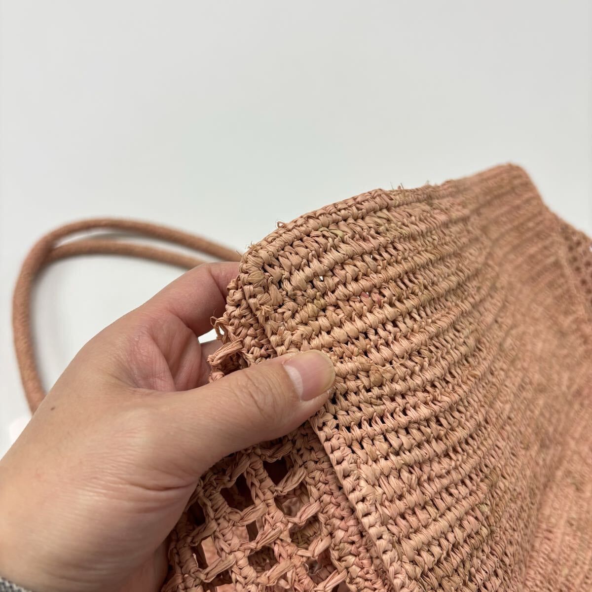 新品 MADE IN MADA メイドインマダ 大容量 カゴ トート バッグ HIT BAG